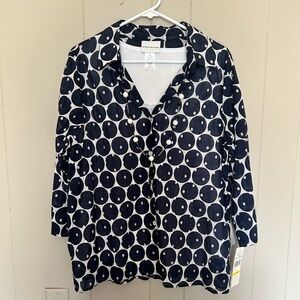 NWT Alfred Dunner top, Women's Dot top Size